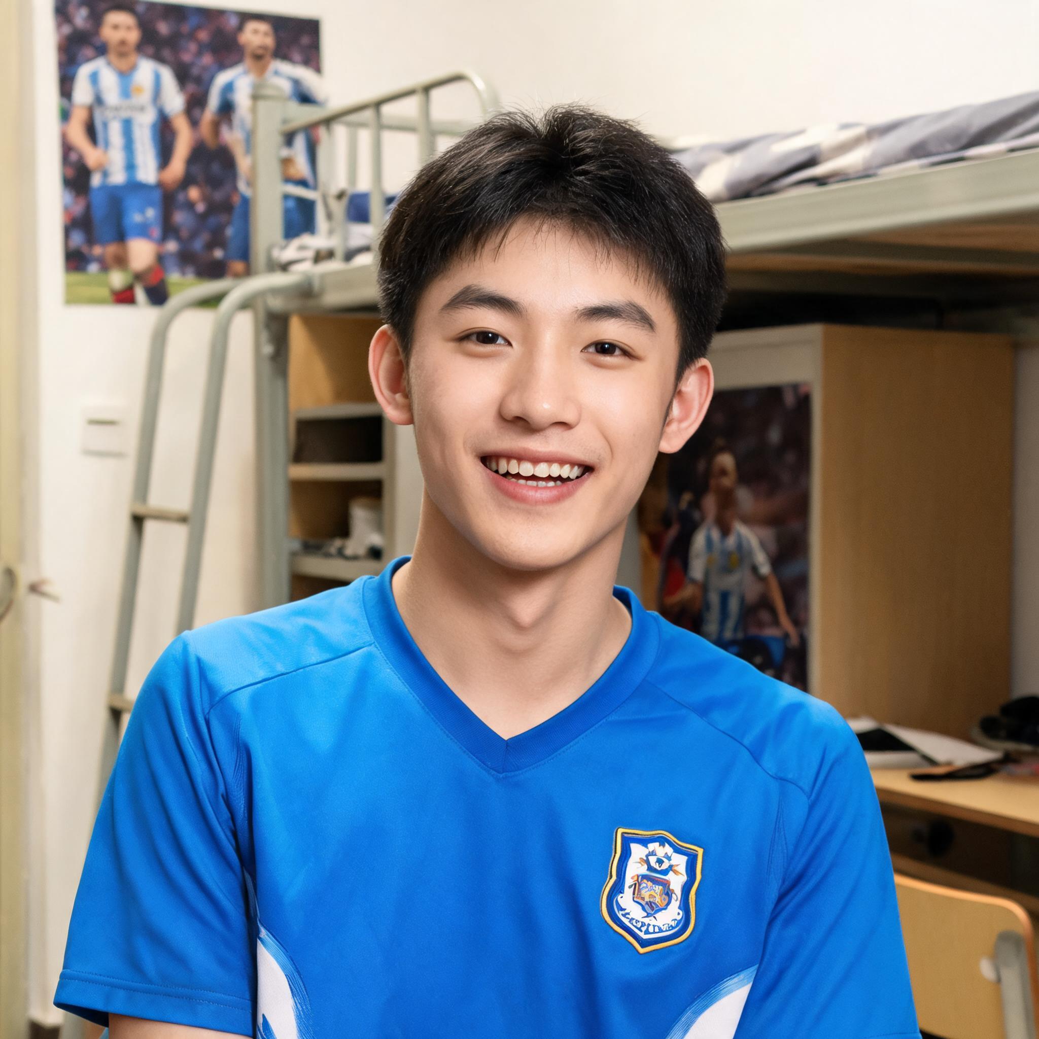 学生球迷阿杰